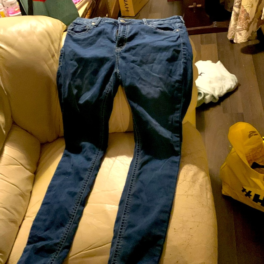 Wearhouse one high rise skinny jeans